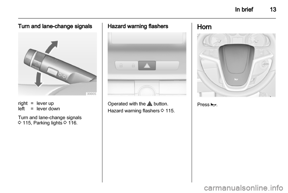 VAUXHALL INSIGNIA 2011 User Guide 