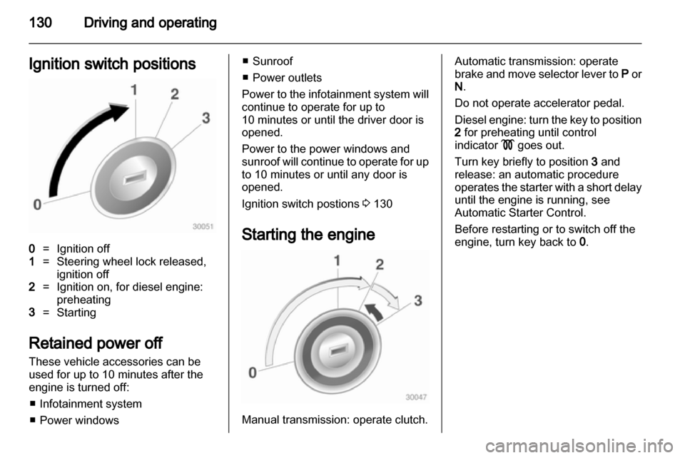 VAUXHALL INSIGNIA 2011 Owners Manual VAUXHALL INSIGNIA 2011 Owners Manual