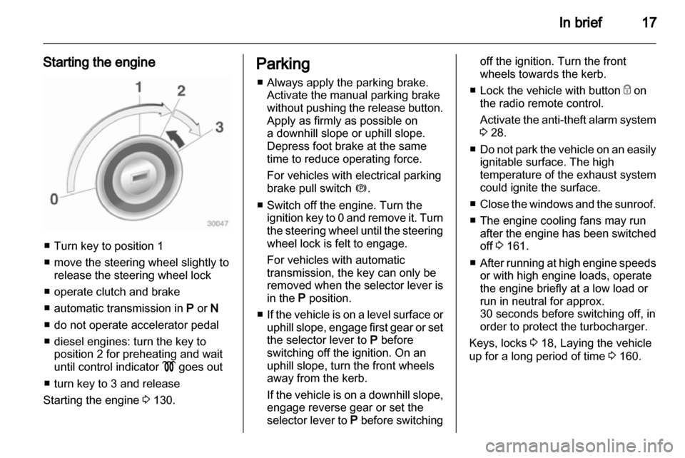 VAUXHALL INSIGNIA 2011 User Guide 