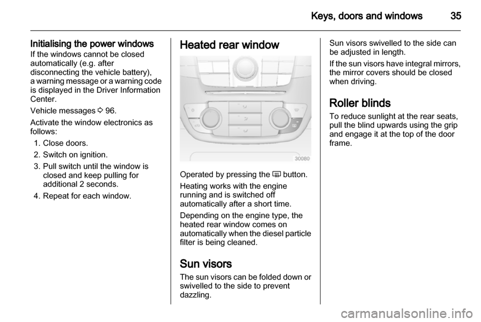 VAUXHALL INSIGNIA 2011 Owners Guide 