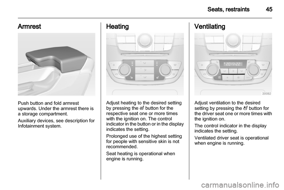 VAUXHALL INSIGNIA 2011 Service Manual 