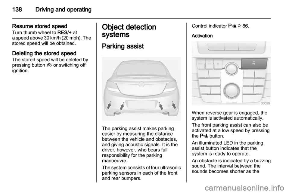 VAUXHALL INSIGNIA 2011.5 Owners Manual VAUXHALL INSIGNIA 2011.5 Owners Manual