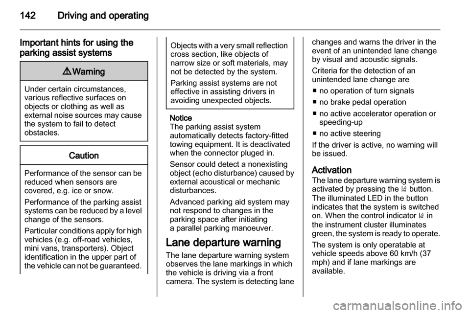 VAUXHALL INSIGNIA 2011.5  Owners Manual 