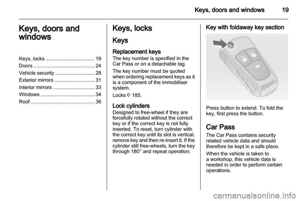 VAUXHALL INSIGNIA 2011.5 User Guide 