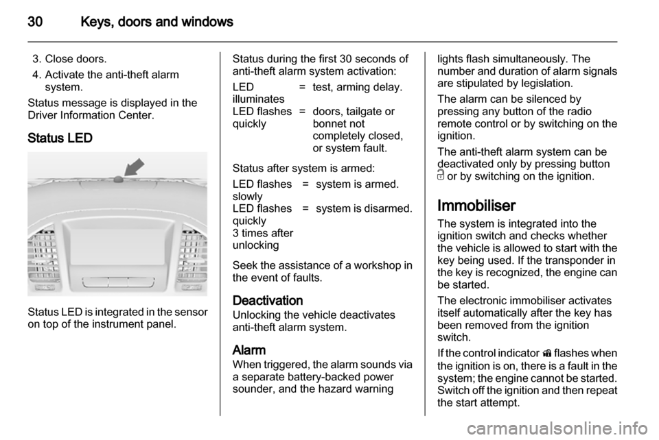 VAUXHALL INSIGNIA 2011.5 Owners Guide 