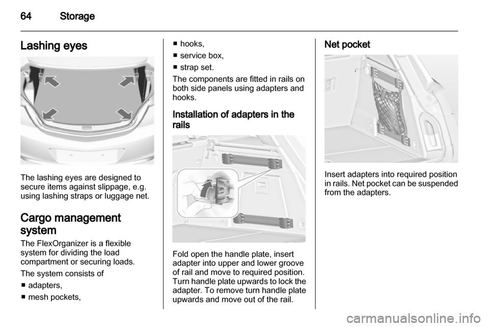 VAUXHALL INSIGNIA 2011.5 Repair Manual 
