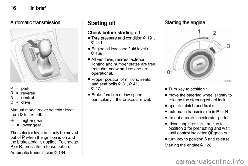 VAUXHALL INSIGNIA 2012 User Guide VAUXHALL INSIGNIA 2012 User Guide