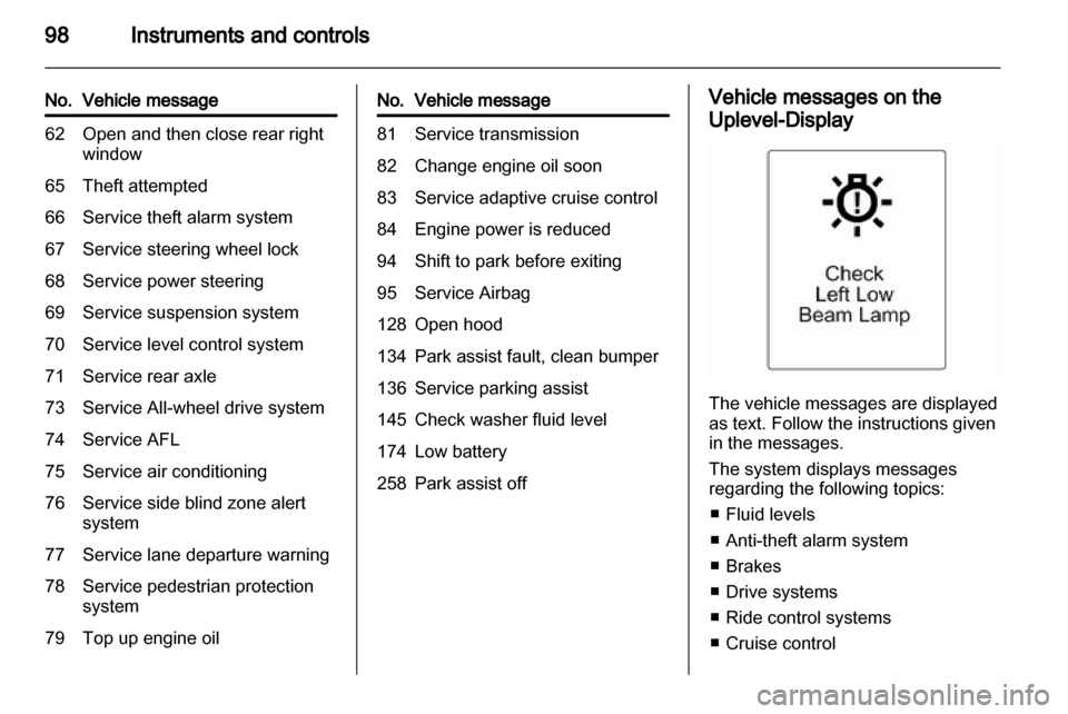 VAUXHALL INSIGNIA 2012 Owners Manual VAUXHALL INSIGNIA 2012 Owners Manual