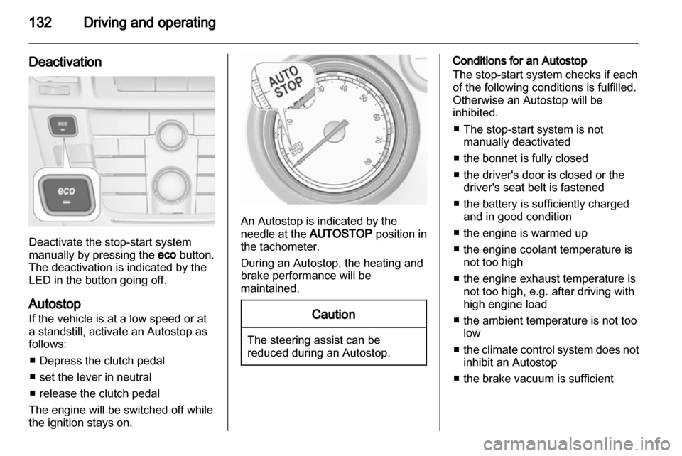 VAUXHALL INSIGNIA 2012.5  Owners Manual 