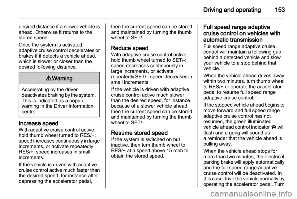 VAUXHALL INSIGNIA 2012.5  Owners Manual 