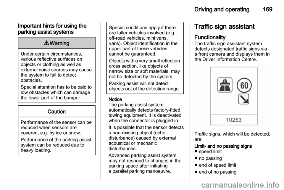 VAUXHALL INSIGNIA 2012.5  Owners Manual 