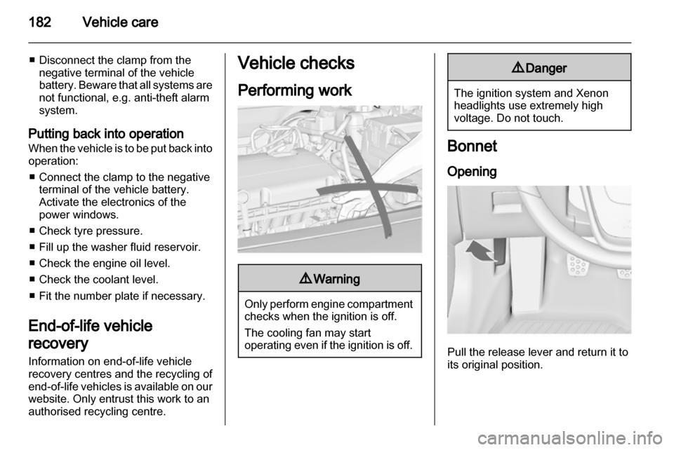 VAUXHALL INSIGNIA 2012.5  Owners Manual 