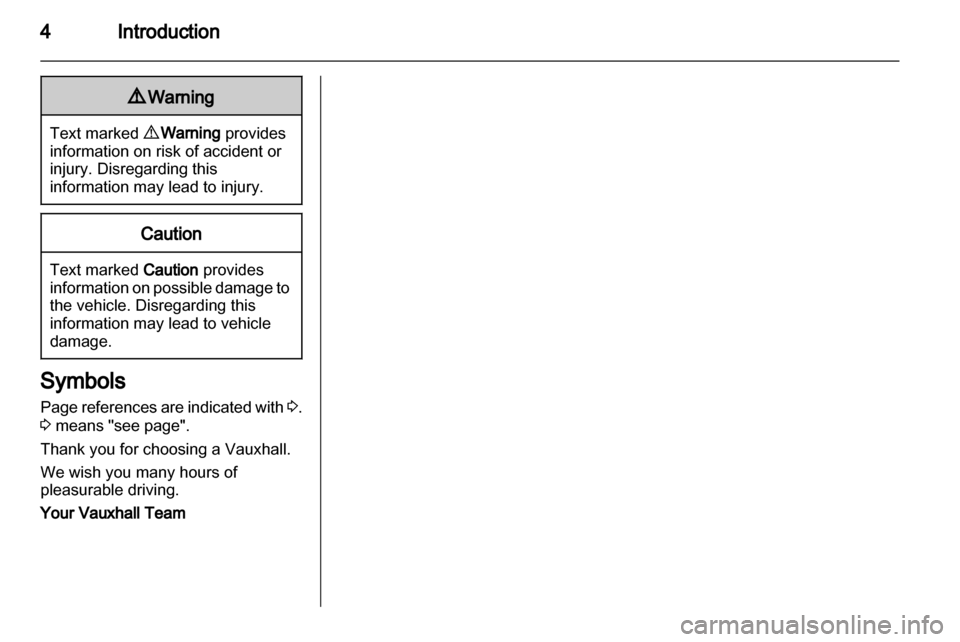 VAUXHALL INSIGNIA 2012.5  Owners Manual 