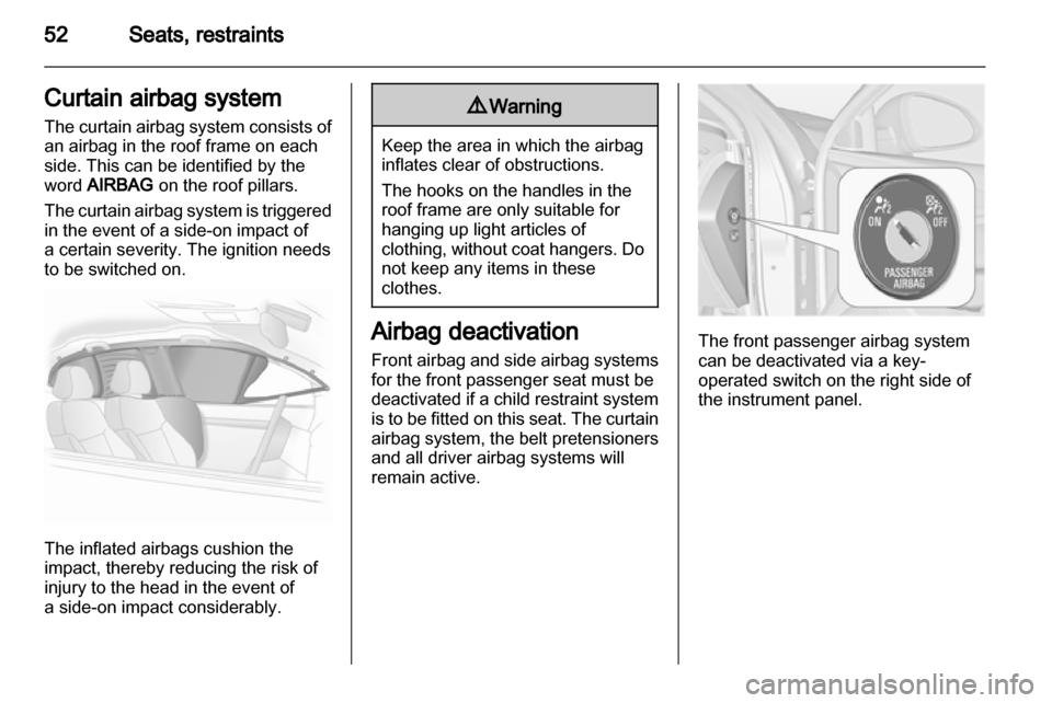 VAUXHALL INSIGNIA 2012.5 Workshop Manual 