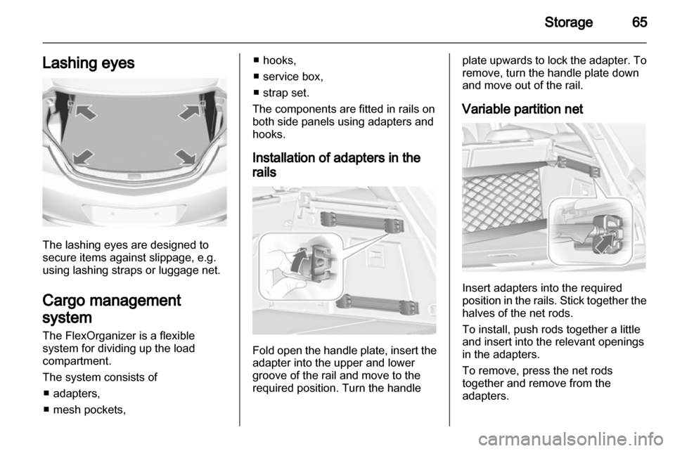 VAUXHALL INSIGNIA 2012.5 Repair Manual 