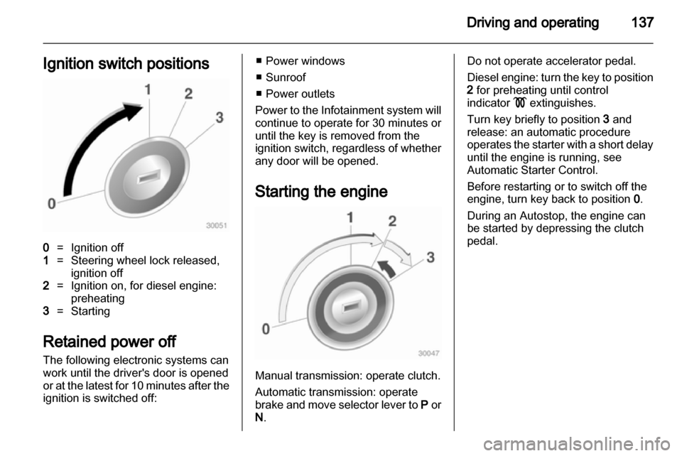 VAUXHALL INSIGNIA 2013 Owners Manual VAUXHALL INSIGNIA 2013 Owners Manual
