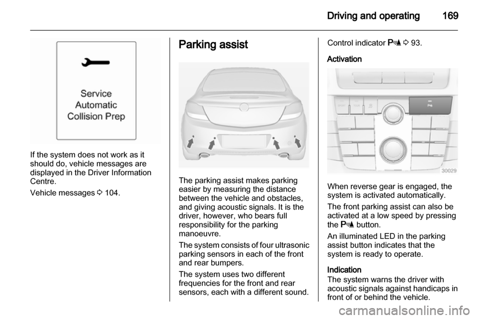 VAUXHALL INSIGNIA 2013 Owners Manual VAUXHALL INSIGNIA 2013 Owners Manual