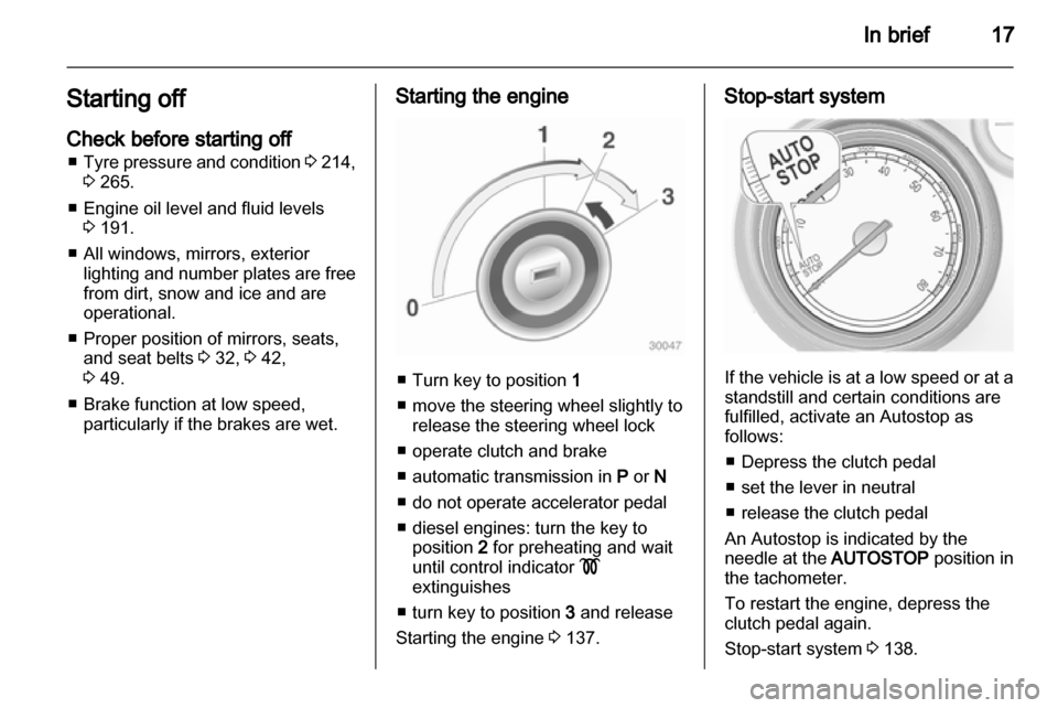 VAUXHALL INSIGNIA 2013 User Guide 