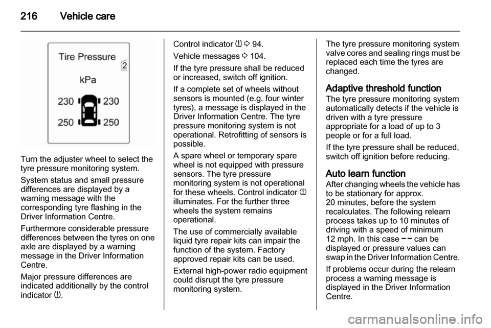 VAUXHALL INSIGNIA 2013 Owners Manual VAUXHALL INSIGNIA 2013 Owners Manual