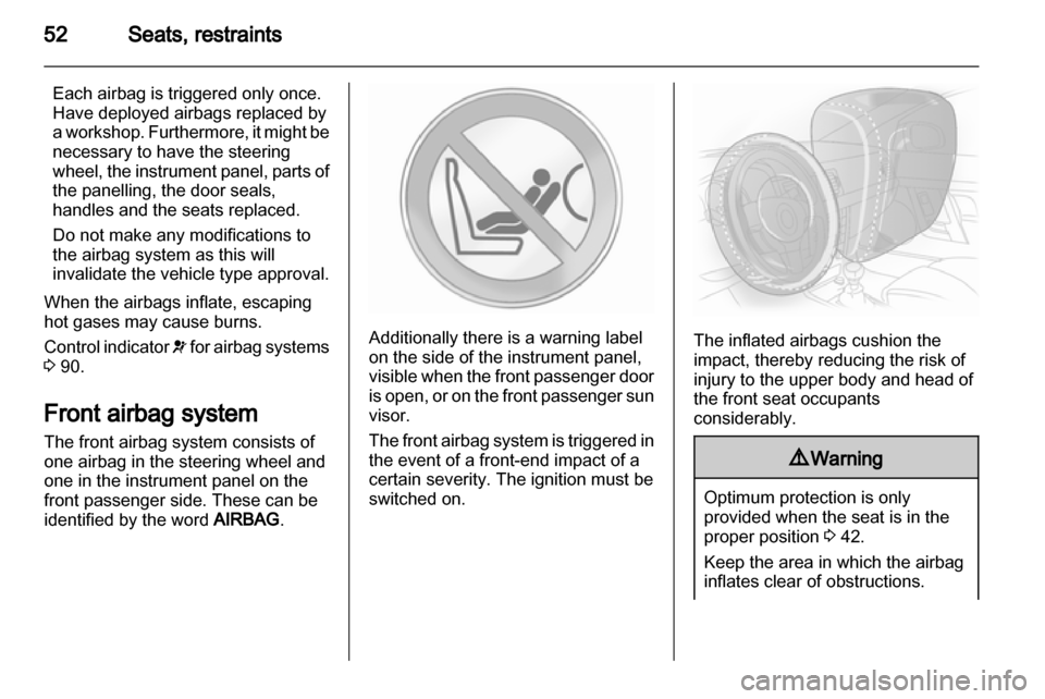 VAUXHALL INSIGNIA 2013 Workshop Manual 