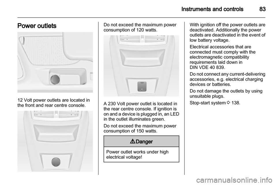 VAUXHALL INSIGNIA 2013 Manual Online 