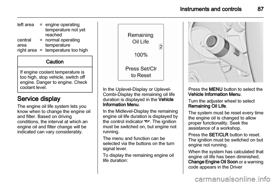 VAUXHALL INSIGNIA 2013 Manual Online 