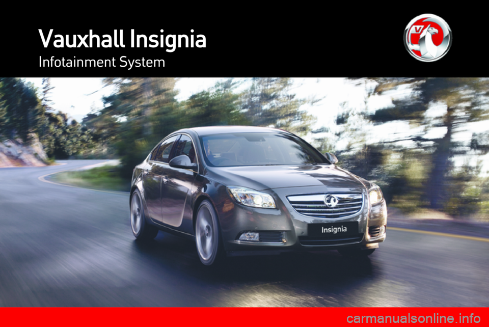 VAUXHALL INSIGNIA 2013.5  Infotainment system 