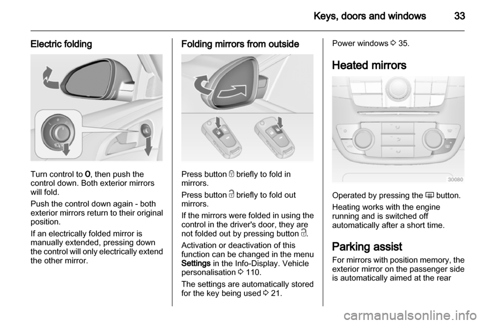 VAUXHALL INSIGNIA 2013.5 Owners Guide 