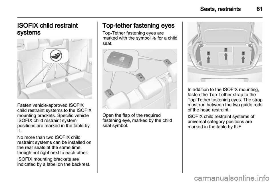 VAUXHALL INSIGNIA 2013.5 Repair Manual 