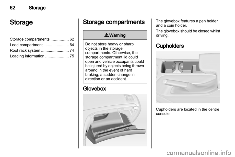 VAUXHALL INSIGNIA 2013.5 Repair Manual 