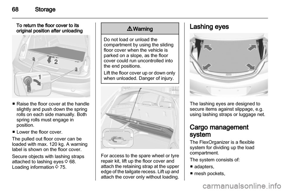 VAUXHALL INSIGNIA 2013.5 Repair Manual 