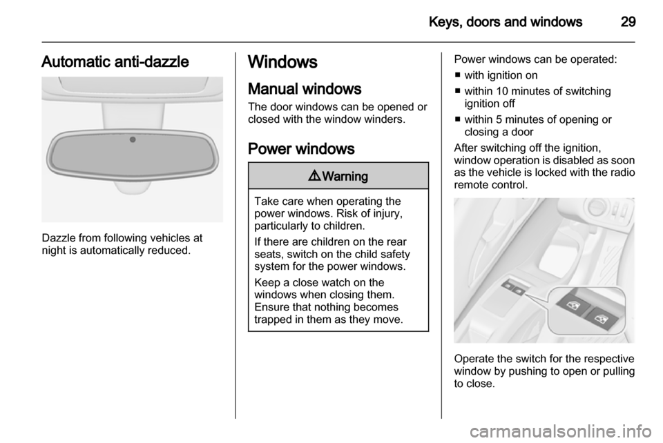 VAUXHALL MERIVA 2010.75 Owners Guide 