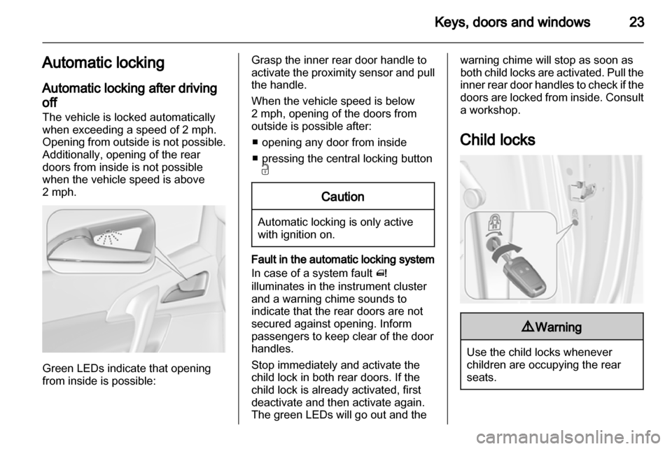 VAUXHALL MERIVA 2011 Owners Guide VAUXHALL MERIVA 2011 Owners Guide