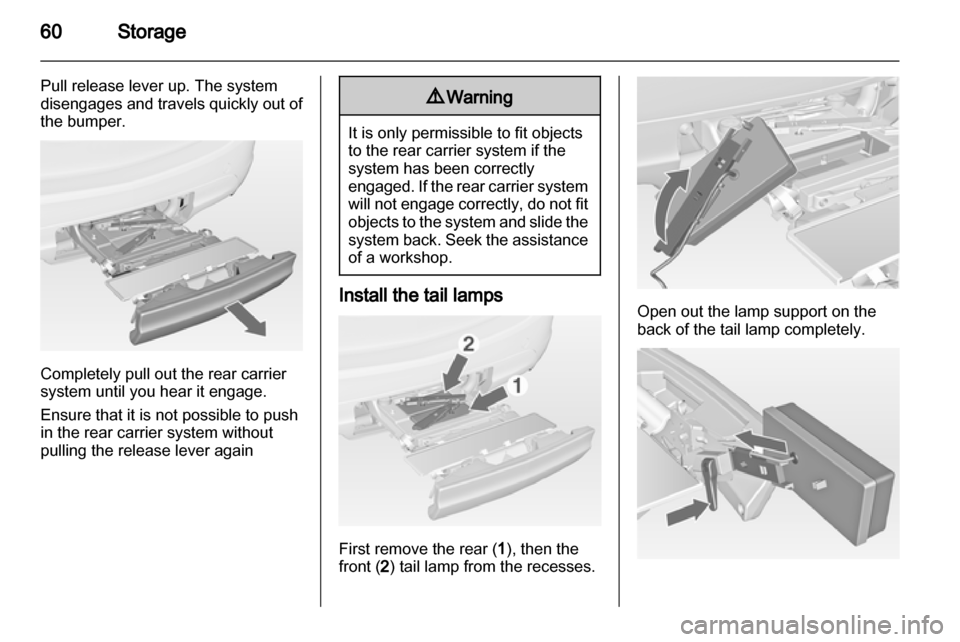 VAUXHALL MERIVA 2011.5 Workshop Manual 