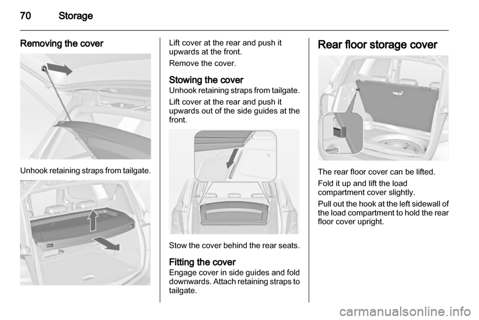 VAUXHALL MERIVA 2011.5 Repair Manual 