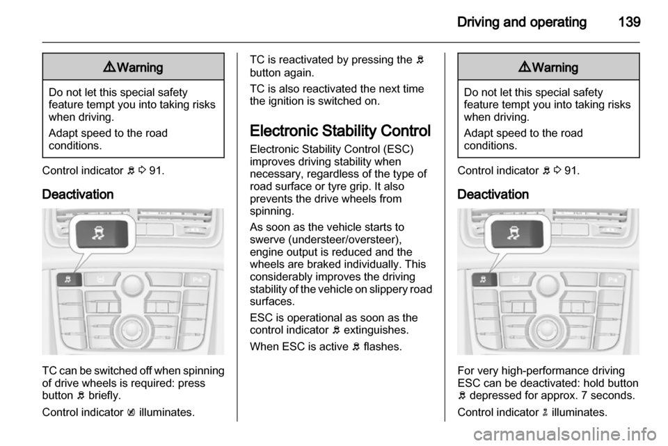 VAUXHALL MERIVA 2012  Owners Manual 