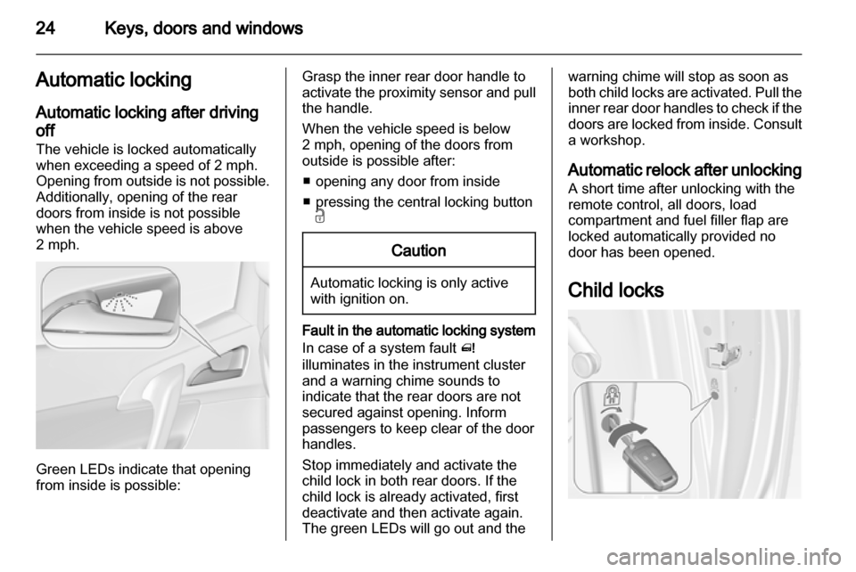 VAUXHALL MERIVA 2012 Owners Guide 