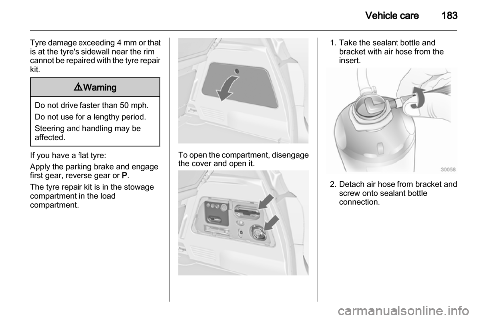 VAUXHALL MERIVA 2013 Owners Manual VAUXHALL MERIVA 2013 Owners Manual