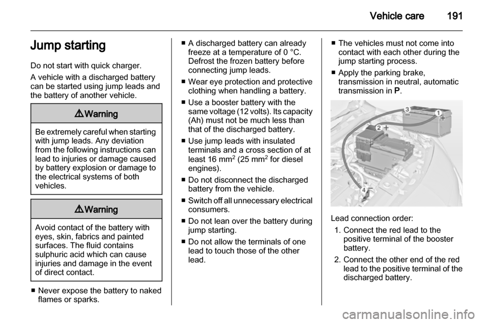 VAUXHALL MERIVA 2013 Owners Manual VAUXHALL MERIVA 2013 Owners Manual