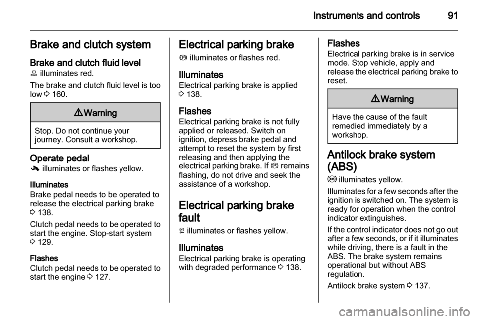 VAUXHALL MERIVA 2013 Owners Manual VAUXHALL MERIVA 2013 Owners Manual