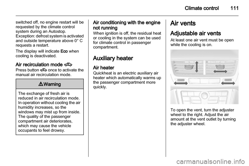 VAUXHALL MOKKA 2013 Owners Manual VAUXHALL MOKKA 2013 Owners Manual