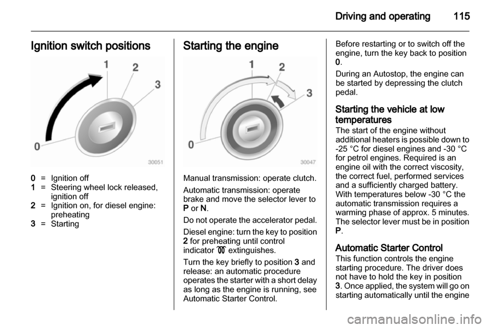 VAUXHALL MOKKA 2013 Owners Manual VAUXHALL MOKKA 2013 Owners Manual