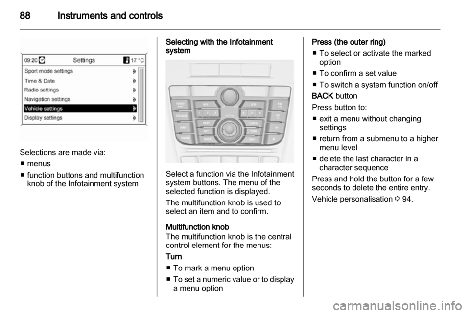 VAUXHALL MOKKA 2013 Manual Online VAUXHALL MOKKA 2013 Manual Online