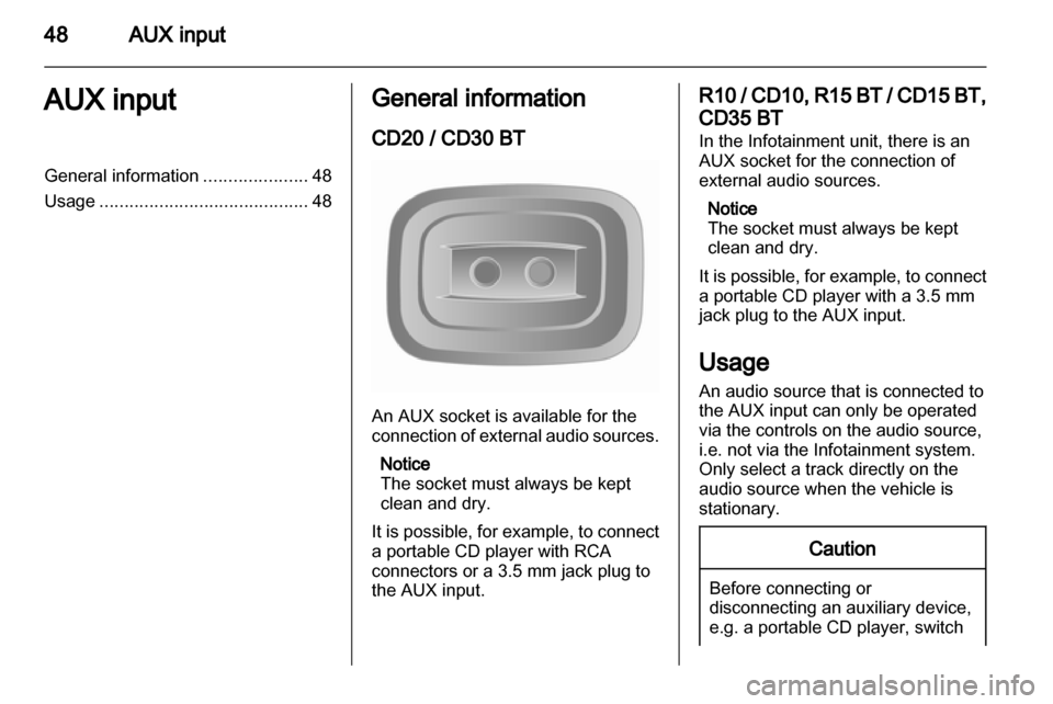 VAUXHALL MOVANO_B 2012  Infotainment system 