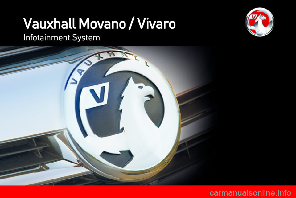 VAUXHALL MOVANO_B 2013 Infotainment system VAUXHALL MOVANO_B 2013 Infotainment system