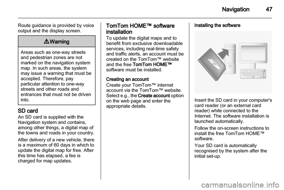 VAUXHALL MOVANO_B 2013 Infotainment system VAUXHALL MOVANO_B 2013 Infotainment system