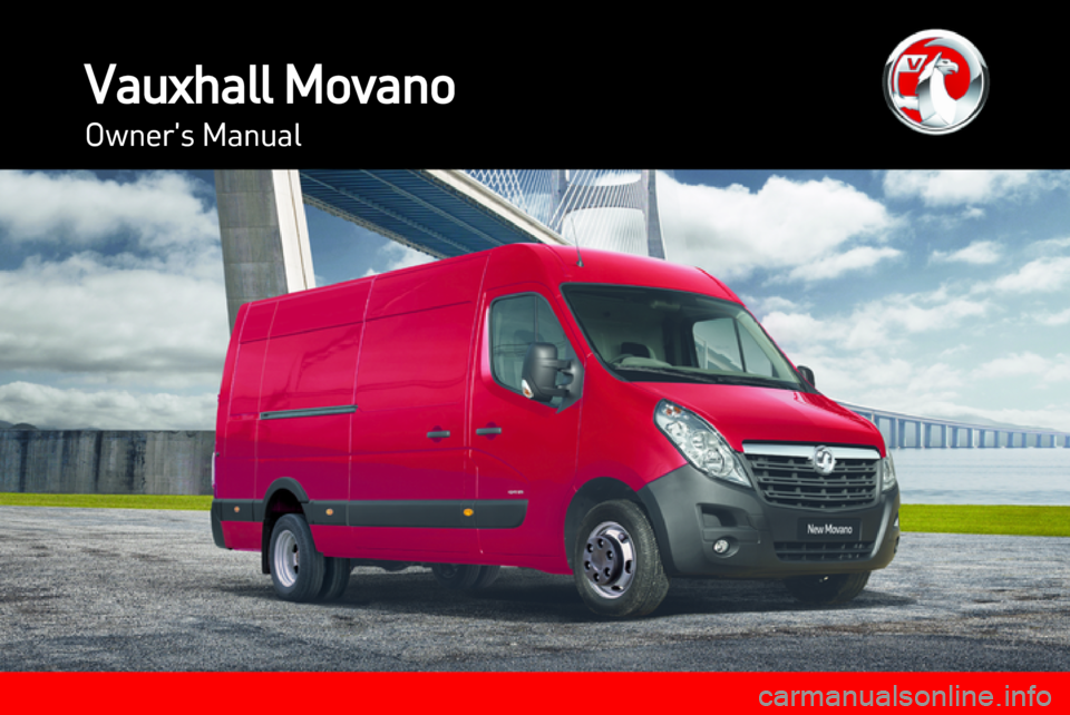 VAUXHALL MOVANO_B 2013.5  Owners Manual 