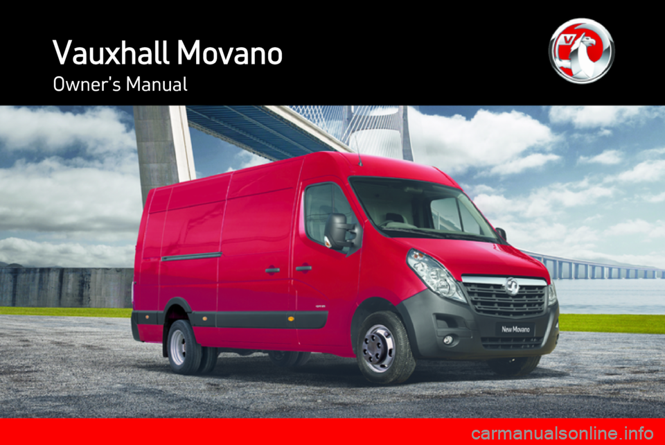 VAUXHALL MOVANO_B 2014  Owners Manual Vauxhall MovanoOwners Manual 