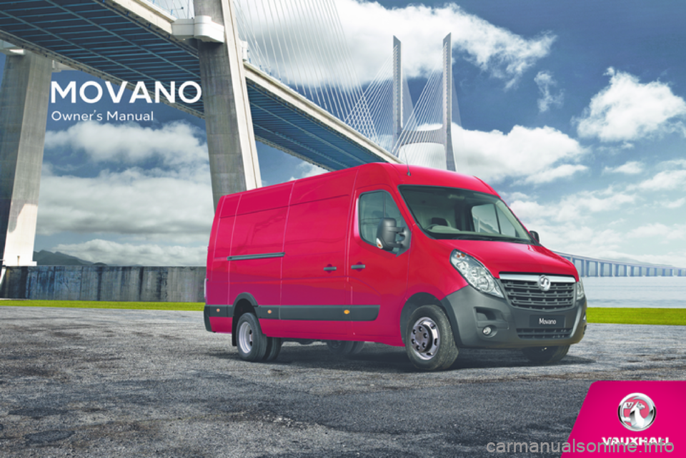 VAUXHALL MOVANO_B 2018.5  Owners Manual 