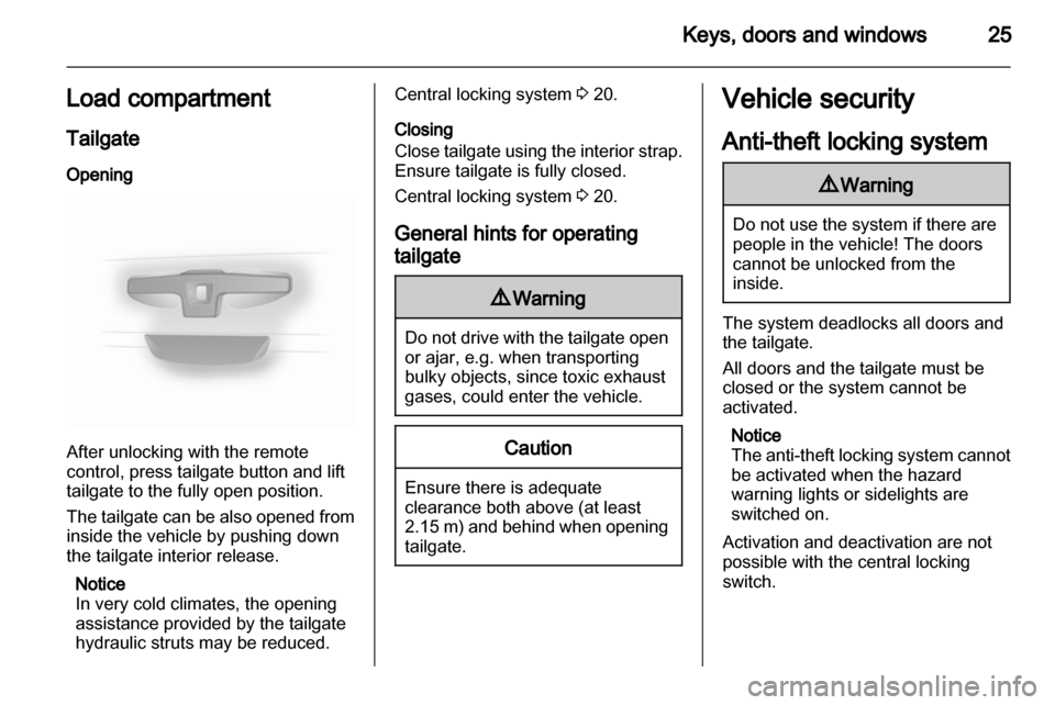 VAUXHALL VIVARO 2012 Owners Guide VAUXHALL VIVARO 2012 Owners Guide